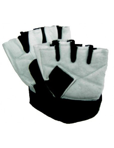 Fitness-Handschuhe mit gelenkschutz weiss - 3