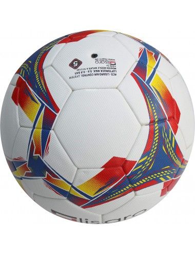 Top Match Thermo Bonded Fußball, Größe 5 aus PU 1,0 mm Dicke Material, Turnierball, Ideal für Training und Freizeit - 4