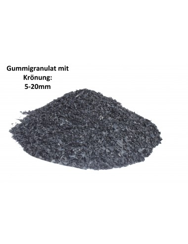Boxsackfüllung Gummigranulat | 25kg Schwarz – Füllungsmaterial Made IN Germany | Dummy-Füllung – Maisbirne-Füllung / Fein - 2