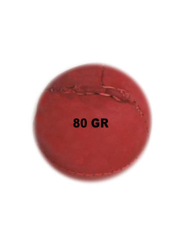 Wurfball Leder 80 gr Rot....