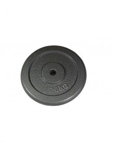 Hantelscheibe aus Guss 1,25-20 KG, 30/31 mm Bohrung, Bodybuilding Hantelscheibe/Gewichtscheibe - 1