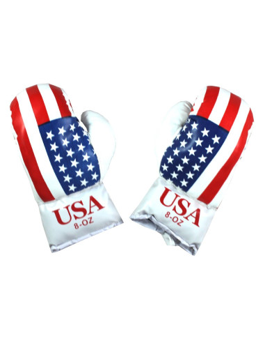 Kinder-Boxsack "USA" mit Box-Handschuhen - 2