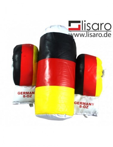Kinder-Boxsack "GERMANY" mit Box-Handschuhen - 1