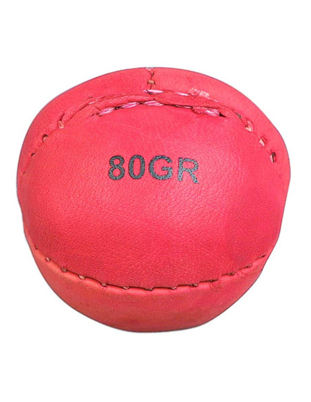 Schlagball aus Rindsleder 80g / 200g – Handgenähter Wurfball für Schule & Training